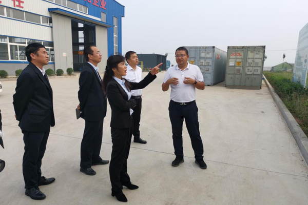 陜西航天建設集團有限公司總經理、黨委副書記謝明娟率隊赴遼寧一諾環保產業集團開展考察調研工作